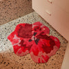 Pansy Pink Bath Mat