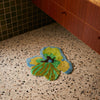 Viola Green Small Bath Mat