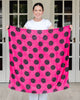 Odette Spot in Pink Autumn/Winter Scarf