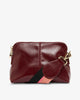 Burbank Crossbody - Burgundy Crinkle