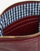 Burbank Crossbody - Burgundy Crinkle