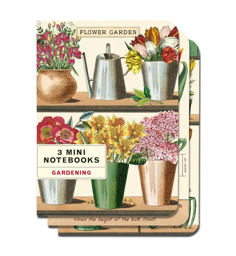 Cavallini Notebook Mini Set – Garden