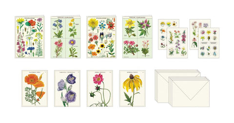 Cavallini Stationery Set – Wildflowers