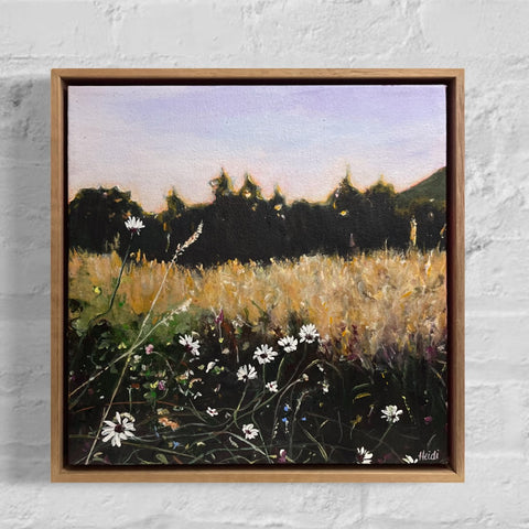 Soft Glow (33x33cm) Heidi Maunder - Country Style Gardens Exhibition