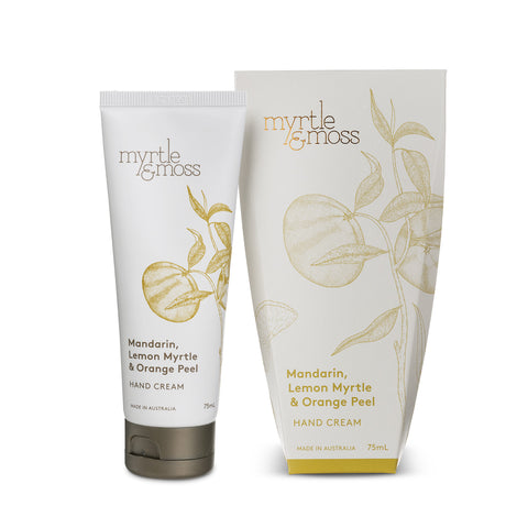 HAND CREAM MANDARIN, LEMON MYRTLE & ORANGE PEEL