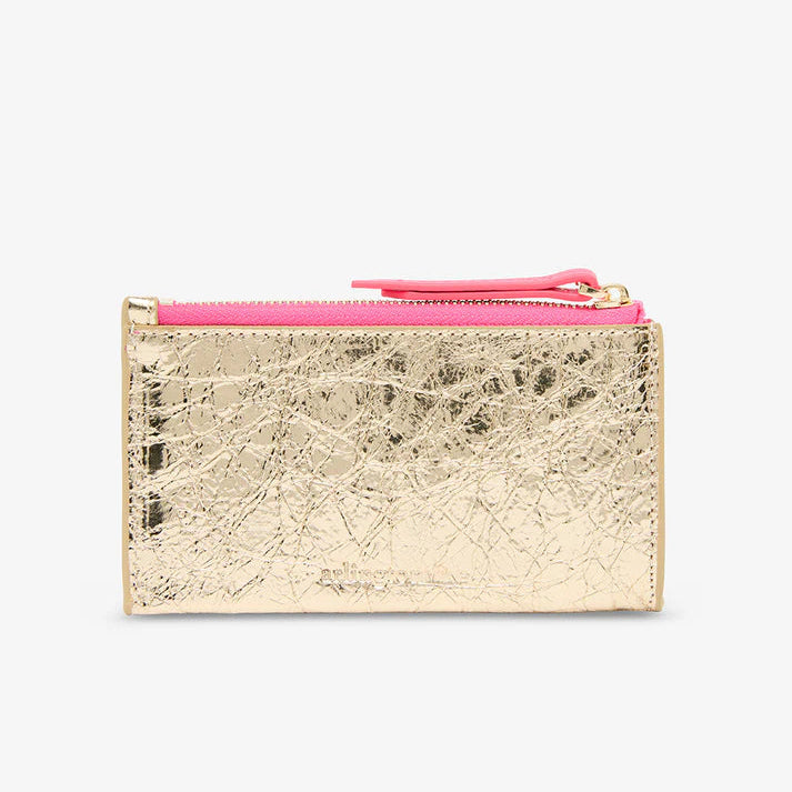 Arlington Milne || Compact Wallet - Gold Crinkle