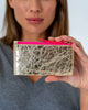Arlington Milne || Compact Wallet - Gold Crinkle