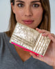 Arlington Milne || Compact Wallet - Gold Crinkle