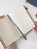 2026 Day to a Page Large Linen Bound Planner - Indigo Haven