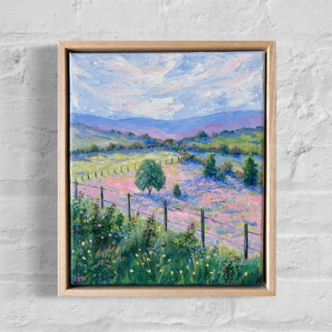 SOLD The Fallow Meadow (23x33cm) Charlotte Moore