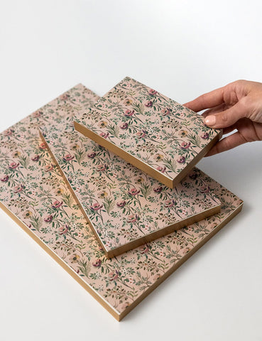 Dancing Poppies Notepad Desktop Jotter