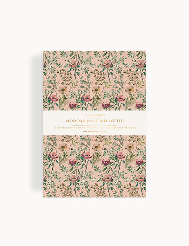 Dancing Poppies Notepad Desktop Jotter