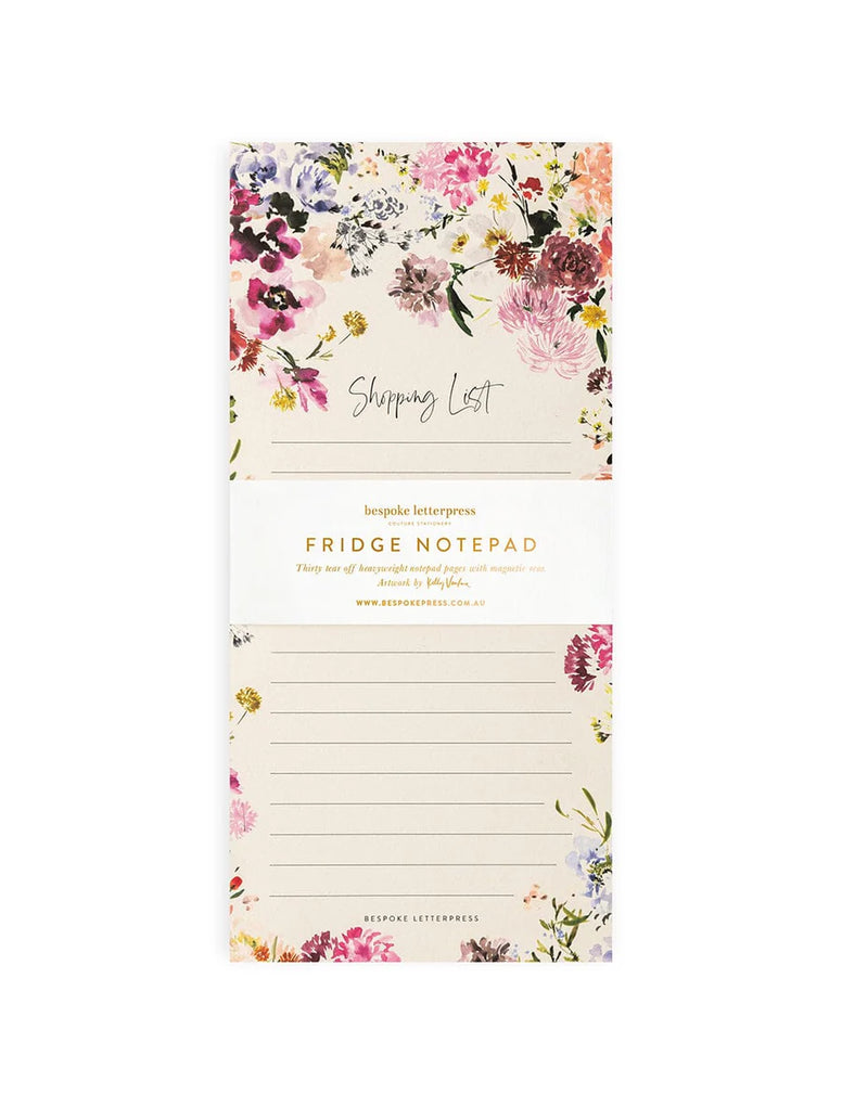 Wildflowers Shopping List DL Notepad