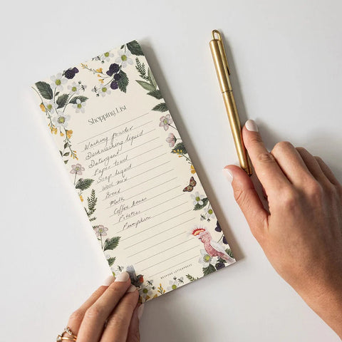 Cockatoo Shopping List DL Notepad