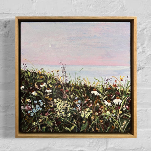 Wild Child (33x33cm) Heidi Maunder - Country Style Gardens Exhibition