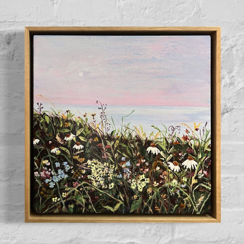 Wild Child (33x33cm) Heidi Maunder - Country Style Gardens Exhibition