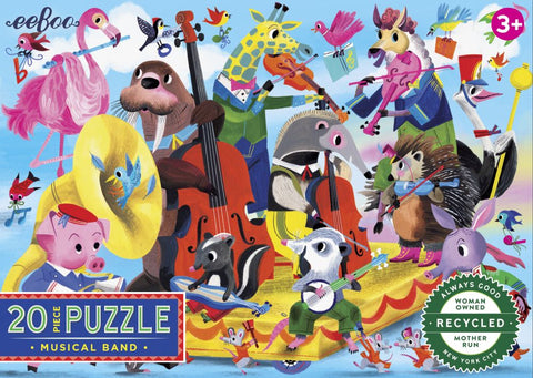 Musical Band - 20 Pc Puzzle