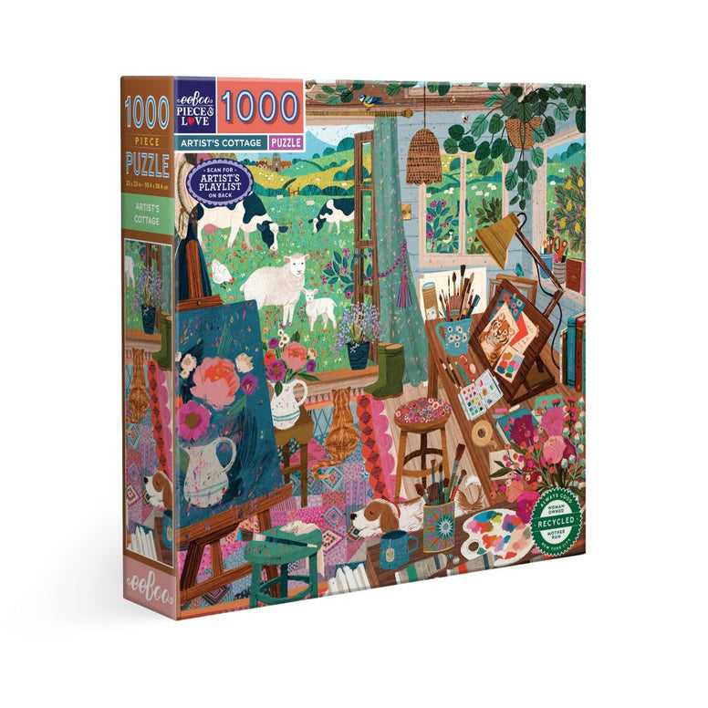 Artist’s Cottage - 1000 Pc Puzzle