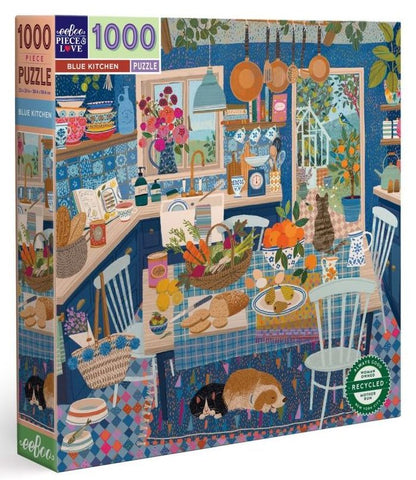 Blue Kitchen - 1000 Pc Puzzle