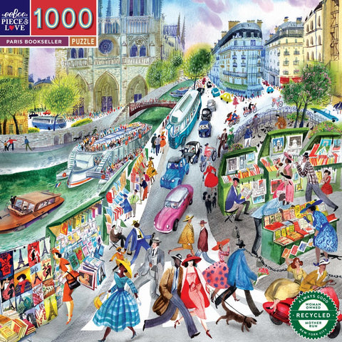 Paris Bookseller - 1000 Pc Puzzle
