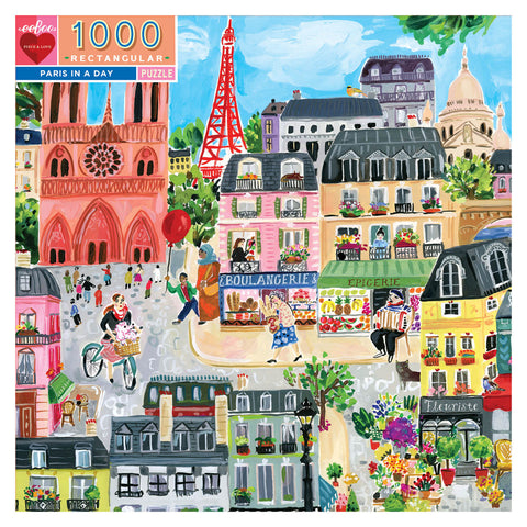 Paris In A Day - 1000 Pc Puzzle