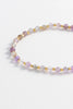 Amethyst Gemstone Amelia Bracelet - Gold Plated