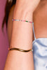 Mini Amelia Gemstone Bracelet - Gold Plated | Pink Opal and Aquamarine