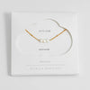 Beaded Chain And Pearl Necklace - Gold Plated | Pearl