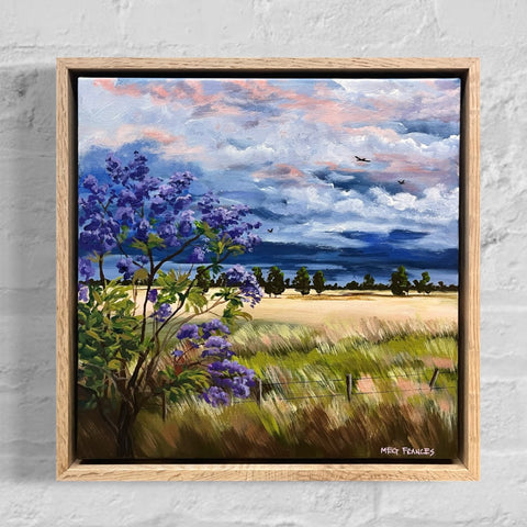 Storms Brewing (33x33cm) Meg Frances