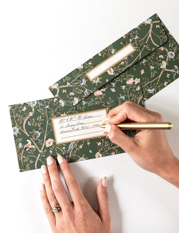 Camellia Tree 10 Pack DL Envelopes