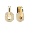 Estelle Diamante Encrusted Hoops