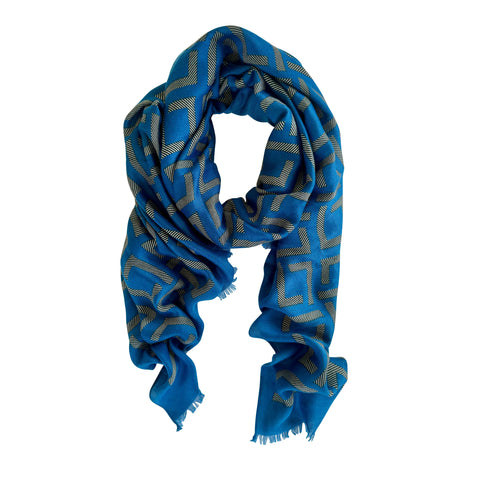 Lena Scarf in Blue