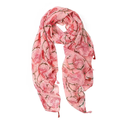 Emma Floral Lightweight Scarf