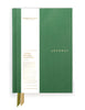 Linen Bound Journal - Fern Green (Lined Journal)
