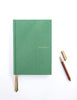 Linen Bound Journal - Fern Green (Lined Journal)