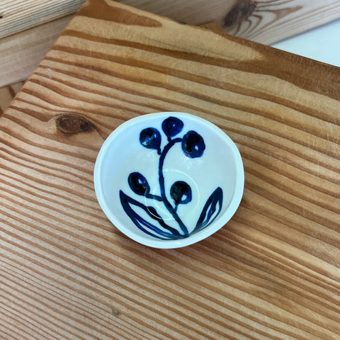 Blue Meadows Porcelain Ring / Trinket Dish 4