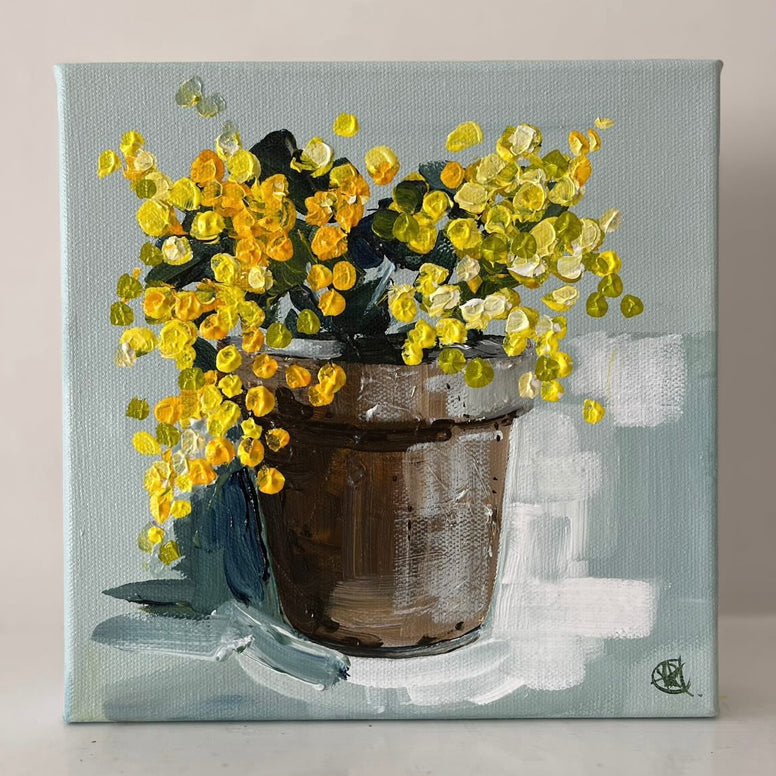 Golden Joys (20 x20cm) Roslyn Mary