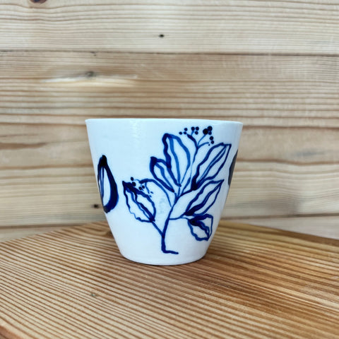 Blue Meadows Porcelain Latte / Teacup 3
