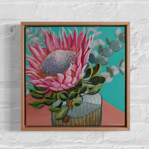 Maestic King Protea (33 x 33cm) Emma Andrews