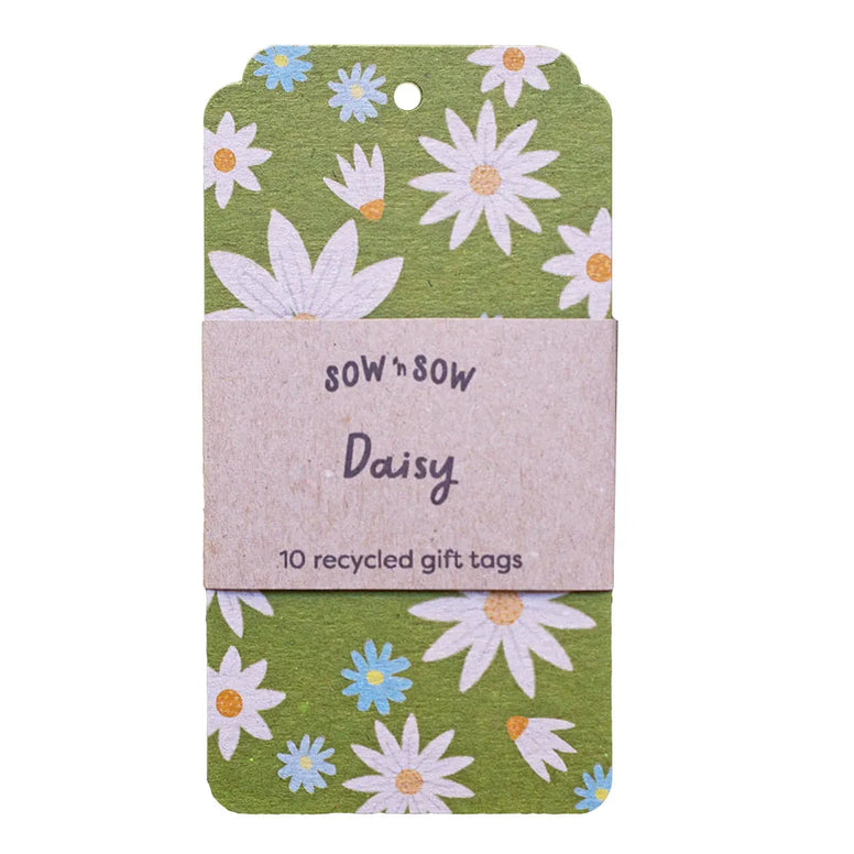 Sow 'n Sow Daisy Gift Tag – 10 Pack