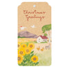 Christmas Sunflower Gift Tag 10 Pack