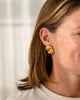 Florence Gold Knot Stud Earrings