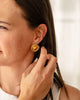 Veronica Vintage Rope Stud Earrings