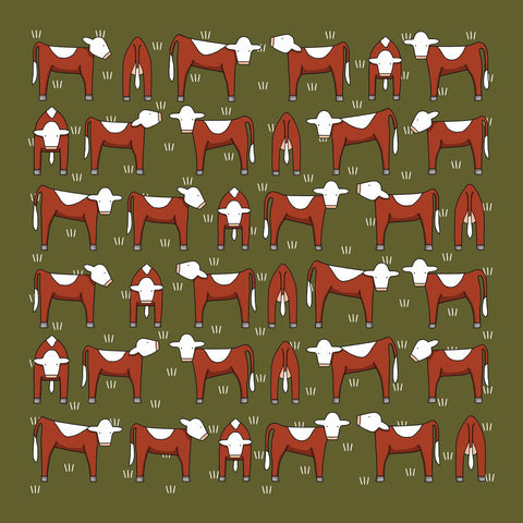 Herefords Cotton Hanky