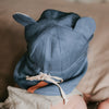 'Roamer' Teddy Flap Sun Hat - Steele / Flax