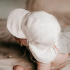 'Roamer' Teddy Flap Sun Hat - Steele / Flax