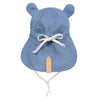 'Roamer' Teddy Flap Sun Hat - Steele / Flax