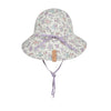 'Wanderer' Panelled Bucket Sun Hat - Laura / Viola