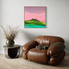 Gowrie Mountain (76x76cm) Rachael Stanford - The Curated Canvas
