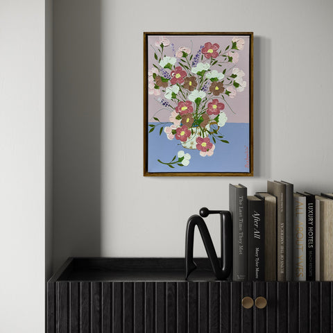 Flowers in a Teacup (42x32cm) Lisa Jayne Stiller